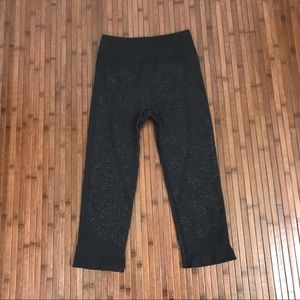 Lululemon Dark Gray Speckled High Rise Leggings
